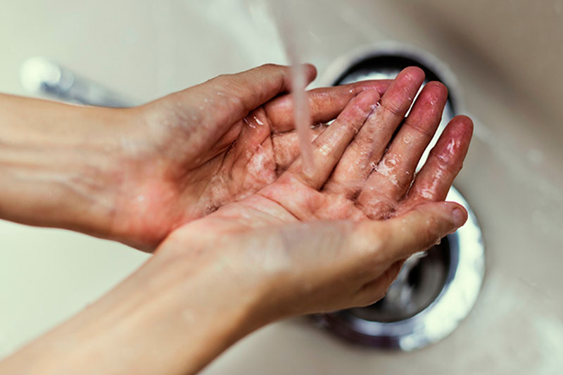 protocolo de lavado de manos
