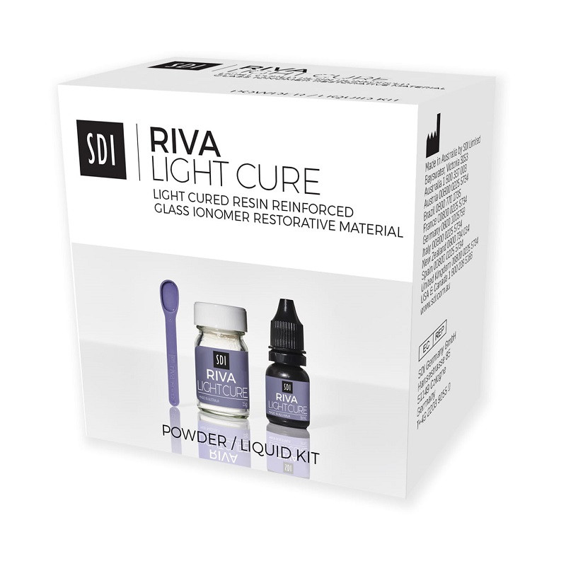 Reposiciones Riva Light Cure Kits de polvo/líquido 